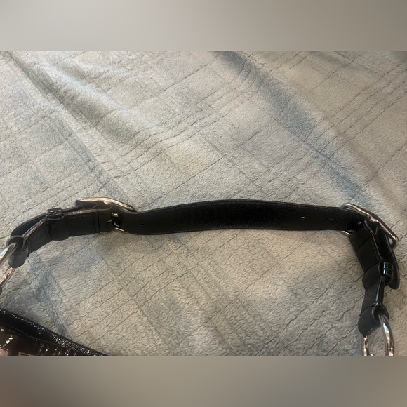 Authentic Coach Peyton Signature Lurex / Metallic C Outline - Hobo Bag - USED - Picture 5 of 9